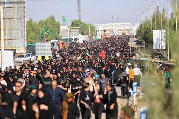 گزارش تصویری راهپیمایی جاماندگان اربعین در سیرجان