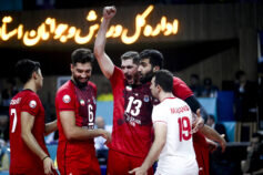 والیبالیت های سیرجانی ها بر بام آسیا