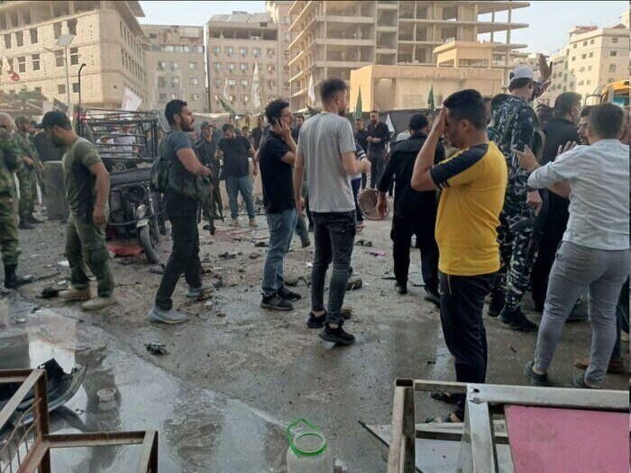 شهادت و مجروحیت ۱۲ نفر در تجاوز اسرائیل به دمشق شهادت و مجروحیت ۱۲ نفر در تجاوز اسرائیل به دمشق