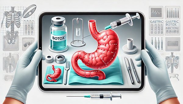 تزریق بوتاکس معده برای لاغری
