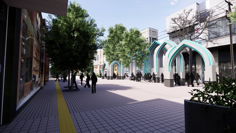 از اجرای فاز نخست پیادهراه امامزاده حسن (ع) تا رفع مشکل ۲۰ ساله شهروندان