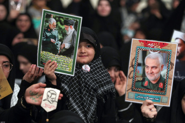 دیدار جمعی از خانواده‌های شهدای مدافع حرم و مقاومت بارهبرمعظم انقلاب