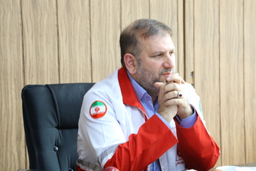 نشست دبیرکل جمعیت هلال احمر بامسئولان مرکزپزشکی حج وزیارت