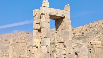 تخت جمشید ازعجایب معماری ایران باستان