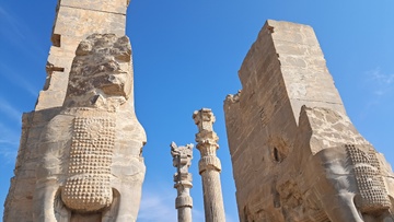 تخت جمشید ازعجایب معماری ایران باستان