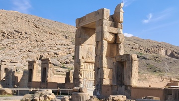 تخت جمشید ازعجایب معماری ایران باستان