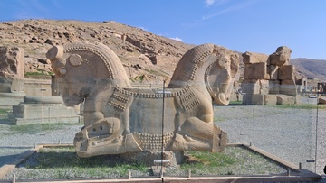 تخت جمشید ازعجایب معماری ایران باستان