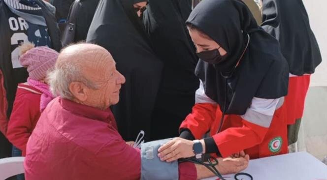 بهرهمندی 10 هزار و ۹۶۴ نفر از خدمات هلالاحمر در راهپیمایی ۲۲ بهمن بهرهمندی 10 هزار و ۹۶۴ نفر از خدمات هلالاحمر در راهپیمایی ۲۲ بهمن