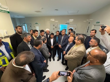 گزارش تصویری / بازدید مهندس موهبتی معاون وزیر بهداشت، درمان و علوم پزشکی از بیمارستان گله دار استان فارس