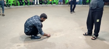 گزارش تصویری / افتتاح لیگ بازی محلی هِل (تیله) در شهرستان لامِرد
