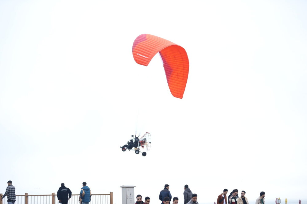 گزارش تصویری حضور گردشگران نوروزی در منطقه آزاد انزلی