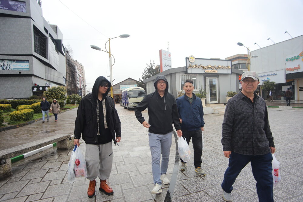 گزارش تصویری حضور گردشگران نوروزی در منطقه آزاد انزلی