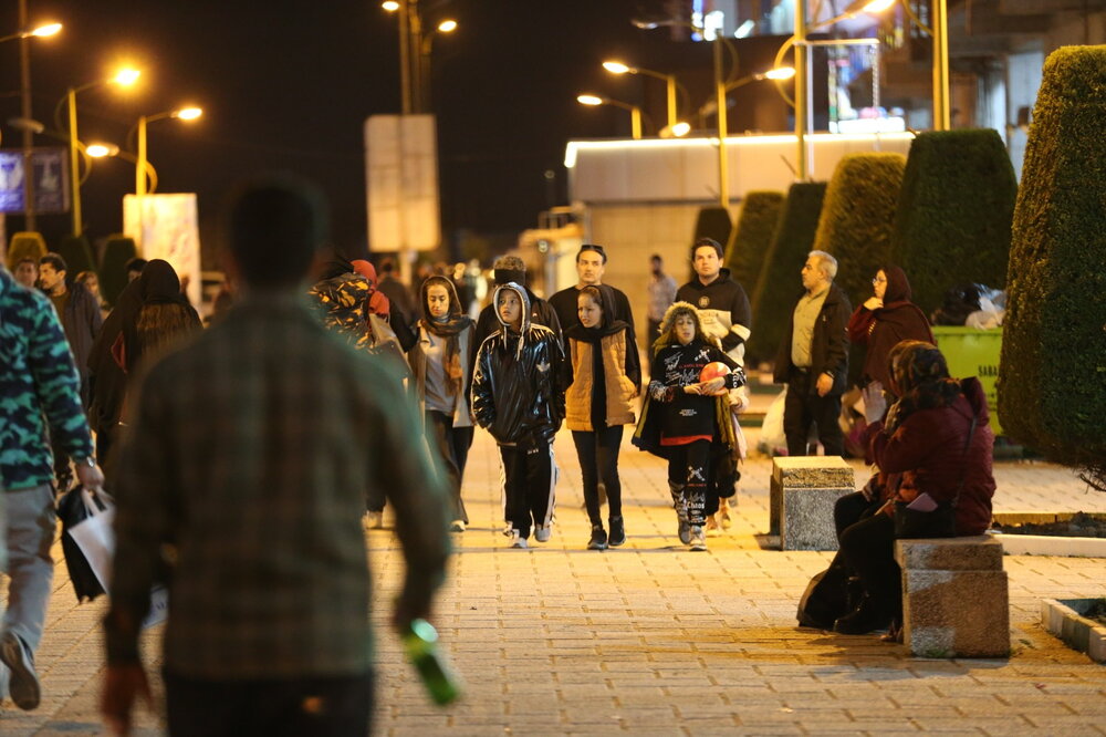 گزارش تصویری حضور گردشگران نوروزی در منطقه آزاد انزلی