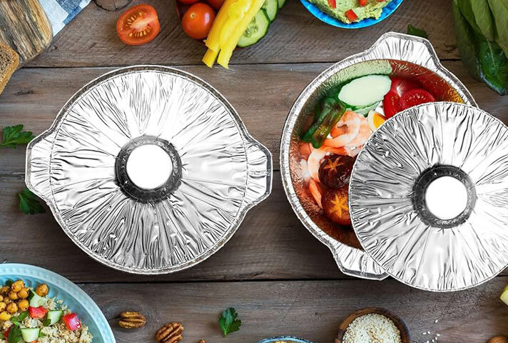 ظرف خورشتی آلومینیومی یکبار مصرف