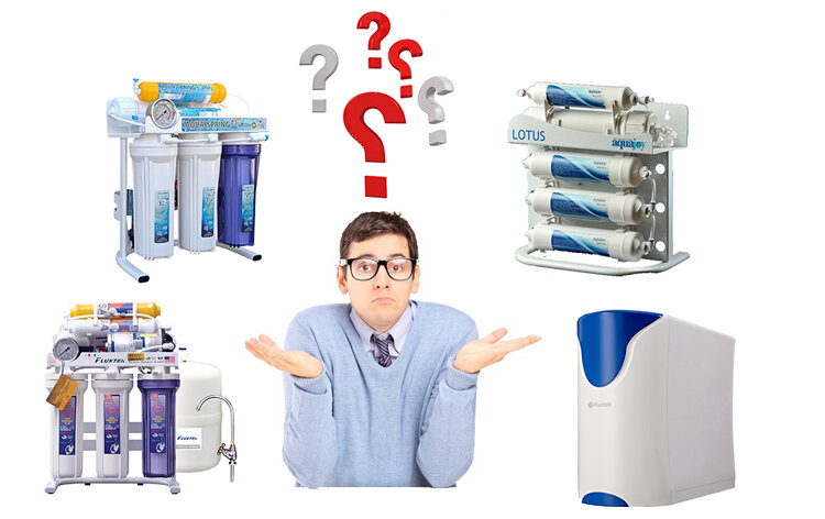 چند مدل دستگاه تصفیه آب وجود دارد