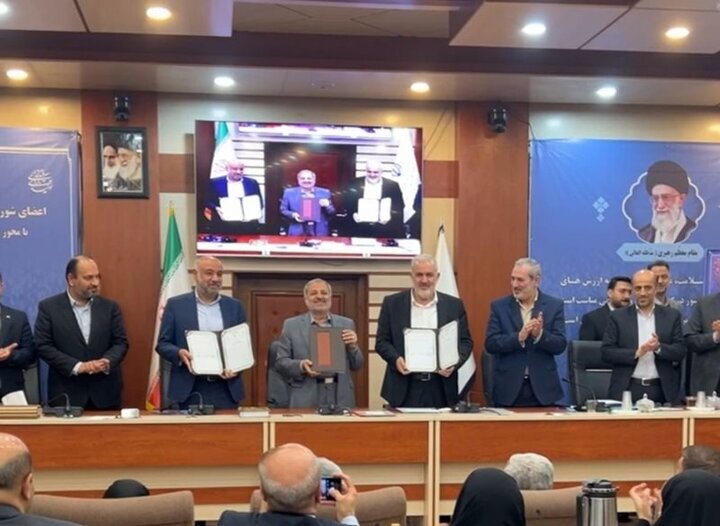 امضای تفاهمنامه کاهش ناترازی آب و انرژی در کشور توسط سه وزیر دولت چهاردهم