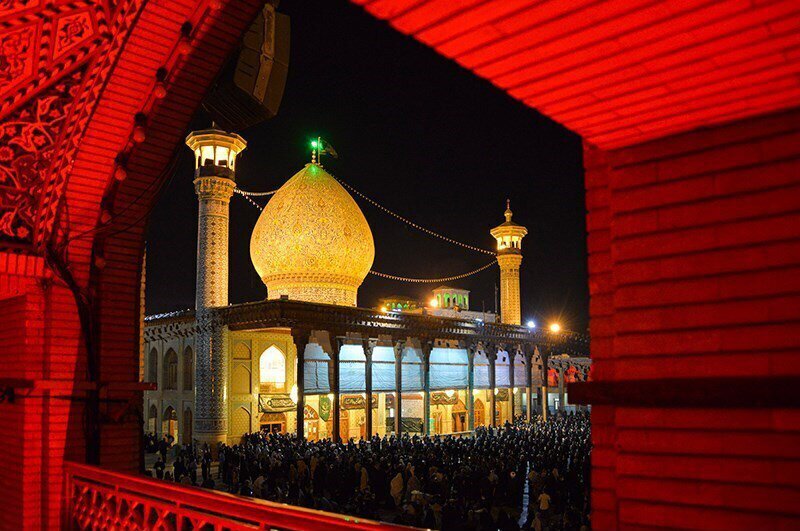 سومین حرم اهل بیت در ایران در سوگ صادق آل عبا (ع)