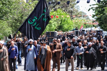 اجتماع عزاداران صادقیون در سیرجان