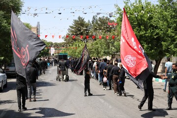 اجتماع عزاداران صادقیون در سیرجان