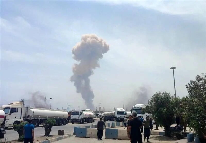 انفجار شدید در بندر شهید رجایی