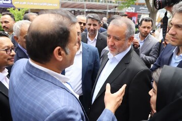 بازدید استاندار خراسان جنوبی از پاویون خوشه خشکبار استان در نمایشگاه اکسپو