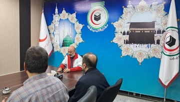 اعزام  اولین گروه درمانی مرکزپزشکی حج و زیارت هلال احمر به عربستان