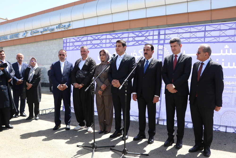 استانداران اقلیم کردستان وارد سنندج شدند