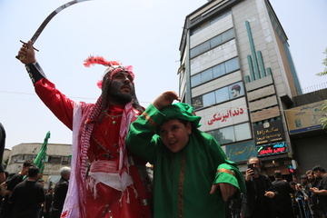 خیمه سوزان ظهر عاشورا تهران