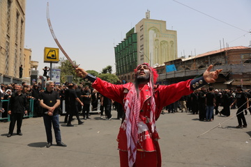 خیمه سوزان ظهر عاشورا تهران
