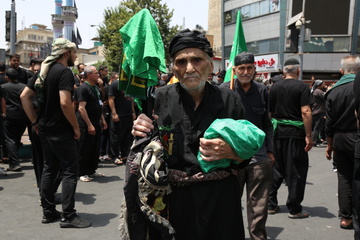 خیمه سوزان ظهر عاشورا تهران