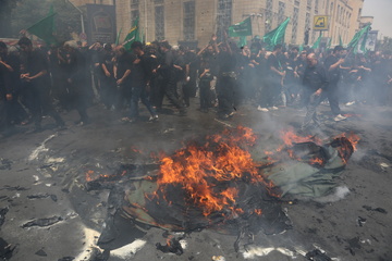 خیمه سوزان ظهر عاشورا تهران