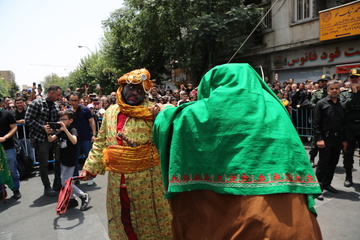 خیمه سوزان ظهر عاشورا تهران