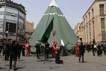 خیمه سوزان ظهر عاشورا تهران