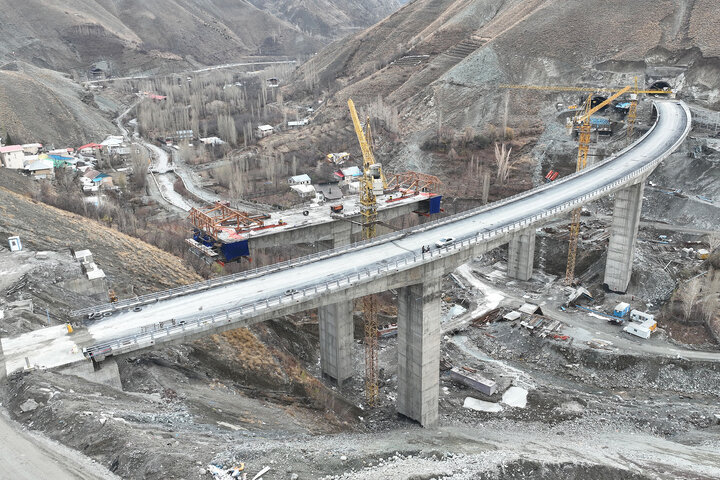 عملیات اجرایی بخشی از آزادراه تهران- شمال تا یک ماه آینده آغاز می‌شود