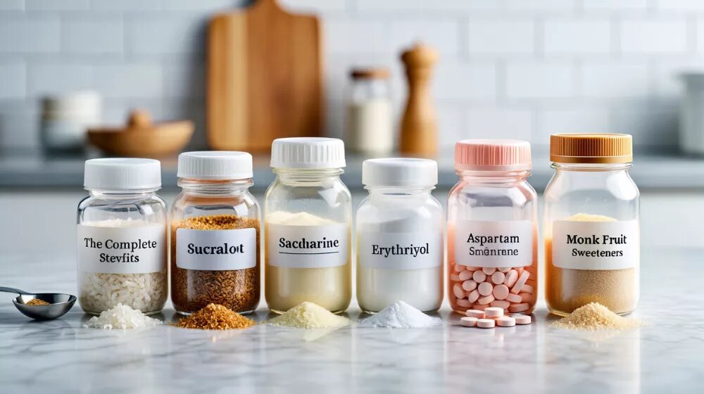 راهنمای جامع و تخصصی انتخاب بهترین شیرین‌کننده‌های مصنوعی
