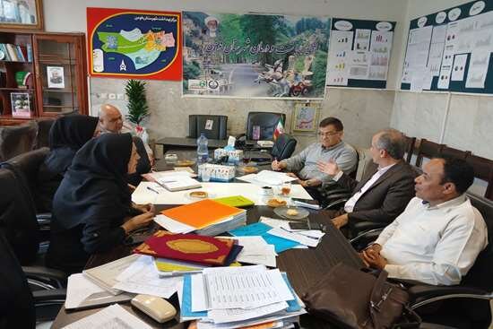 بازدید مشاور وزیر بهداشت از ستاد شبکه بهداشت و درمان فومن