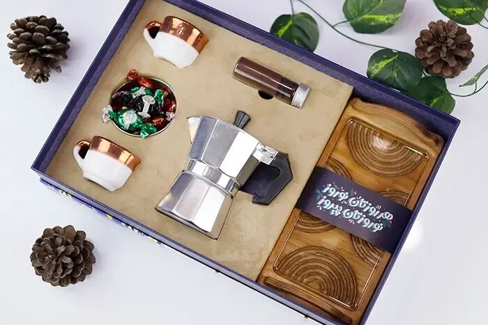 پک قهوه خوری برای هدیه پزشک