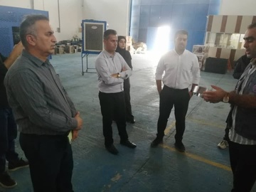 بازدید خبرنگاران لامِرد فارس از گروه تولید لوازم خانگی «فالکه»