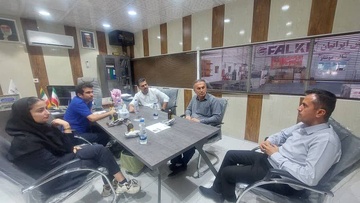 بازدید خبرنگاران لامِرد فارس از گروه تولید لوازم خانگی «فالکه»