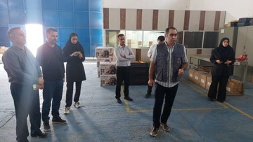 بازدید خبرنگاران لامِرد فارس از گروه تولید لوازم خانگی «فالکه»