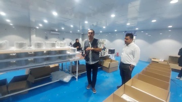 بازدید خبرنگاران لامِرد فارس از گروه تولید لوازم خانگی «فالکه»