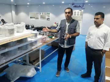 بازدید خبرنگاران لامِرد فارس از گروه تولید لوازم خانگی «فالکه»