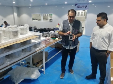 بازدید خبرنگاران لامِرد فارس از گروه تولید لوازم خانگی «فالکه»