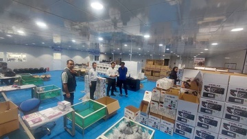 بازدید خبرنگاران لامِرد فارس از گروه تولید لوازم خانگی «فالکه»