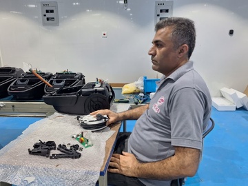 بازدید خبرنگاران لامِرد فارس از گروه تولید لوازم خانگی «فالکه»