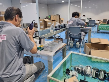 بازدید خبرنگاران لامِرد فارس از گروه تولید لوازم خانگی «فالکه»