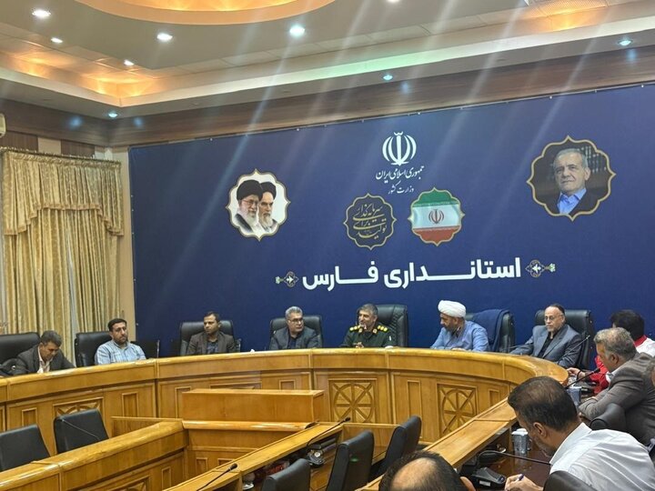 برگزاری اولین گردهمایی و نشست هم‌اندیشی فرماندهان پایگاه مقاومت بسیج دستگاه های اجرایی استان فارس