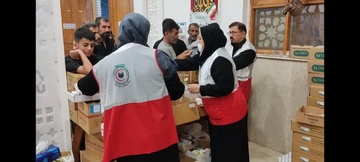 فعالیت درمانگاه امام حسن مجتبی (ع) در سامرا - اربعین 1404 -عکاس محمد رضا شعبانی