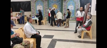 فعالیت درمانگاه امام حسن مجتبی (ع) در سامرا - اربعین 1404 -عکاس محمد رضا شعبانی