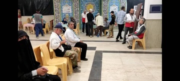 فعالیت درمانگاه امام حسن مجتبی (ع) در سامرا - اربعین 1404 -عکاس محمد رضا شعبانی